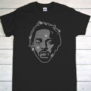 Legendary Rhinestone Tribute T-Shirt,  Hip-Hop Icon Shirt